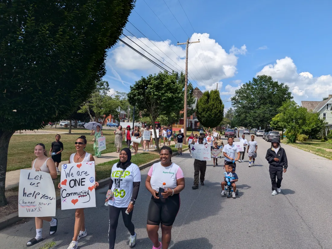 Justice for Juveniles Peace Walk held Saturday